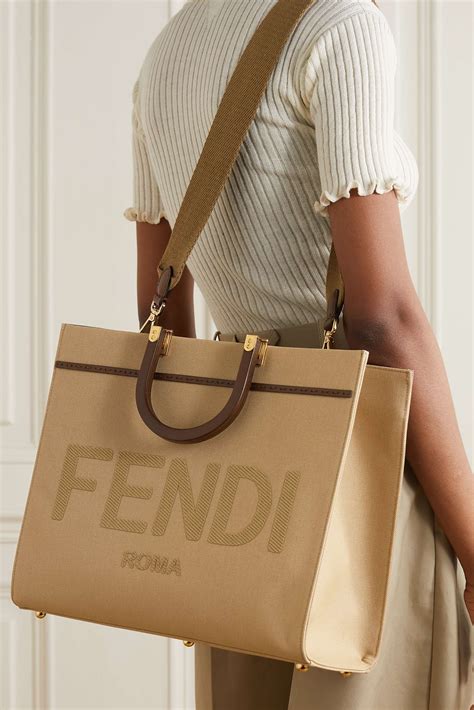 Fendi sunshine medium tote